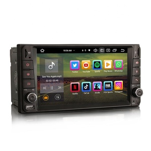 Erisin ES8512C <strong>7</strong> Inch Android 12.0 IPS Wireless CarPlay 4G DSP LTE Slot Car Player for Toyota Corolla RAV4 Terios