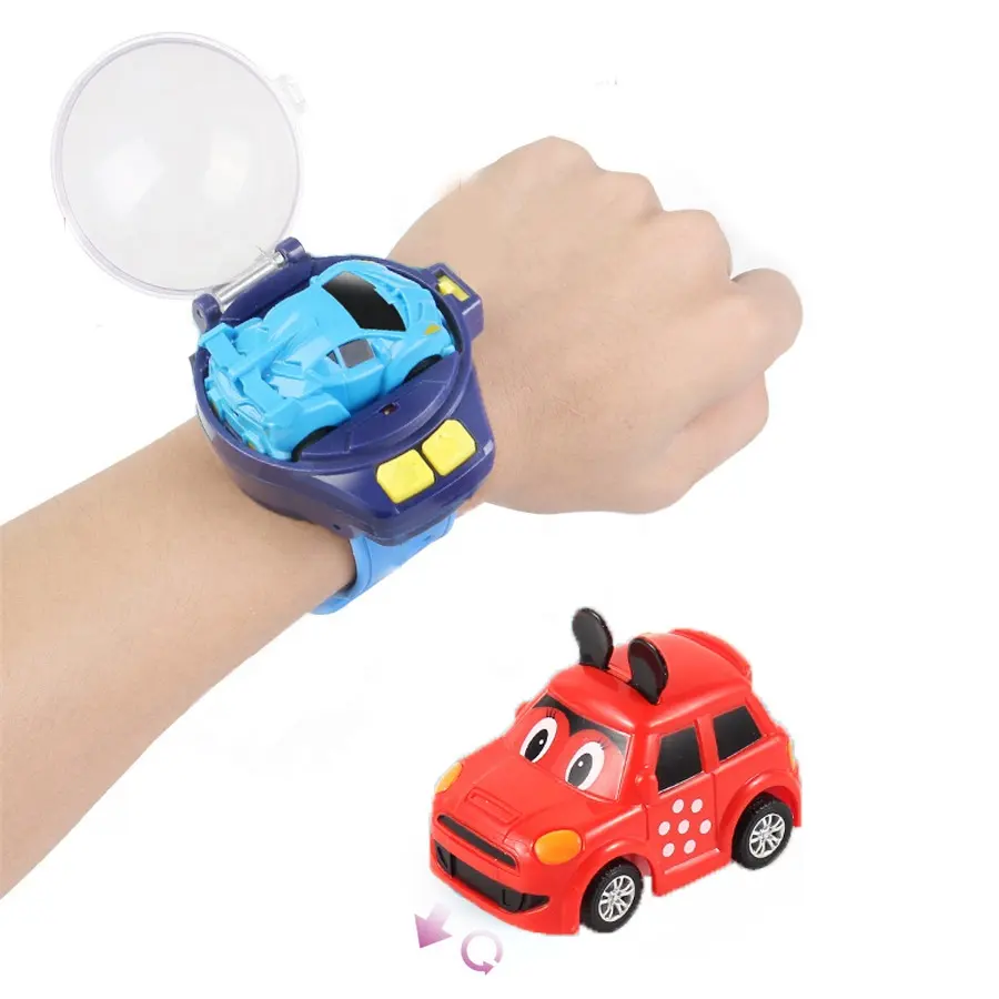 Relógio de bolso com controle remoto, por atacado rc, mini carro, brinquedo de controle remoto, com relógio, gravidade para crianças, brinquedo com controle remoto