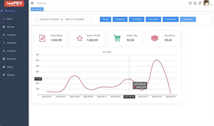 ブランド標準化された株式管理のためのインターネット操作しやすいPOS ERPアプリケーションソフトウェアビジュアル管理チェーンソリューション - Product Image 5