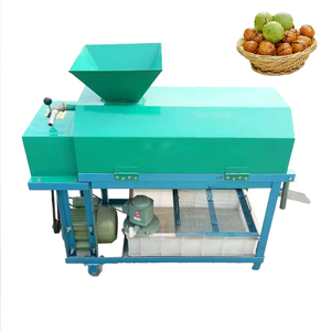 绿色核桃清洗机杏仁榛子核桃剥壳机自动山核桃剥壳机 - Product Image 4