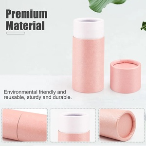 Özel pembe silindir kutu ambalaj şeker kahve çekirdeği çay poşeti kağıt tüp kutusu - Product Image 3