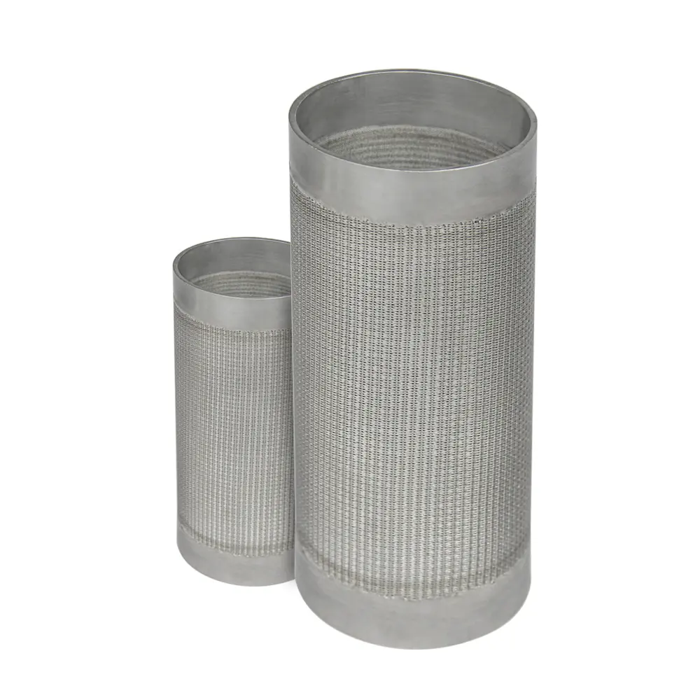 Stainless Steel 304 316l Mesh Pleated Filter Cartridges Polymer Candle Pleated Filter