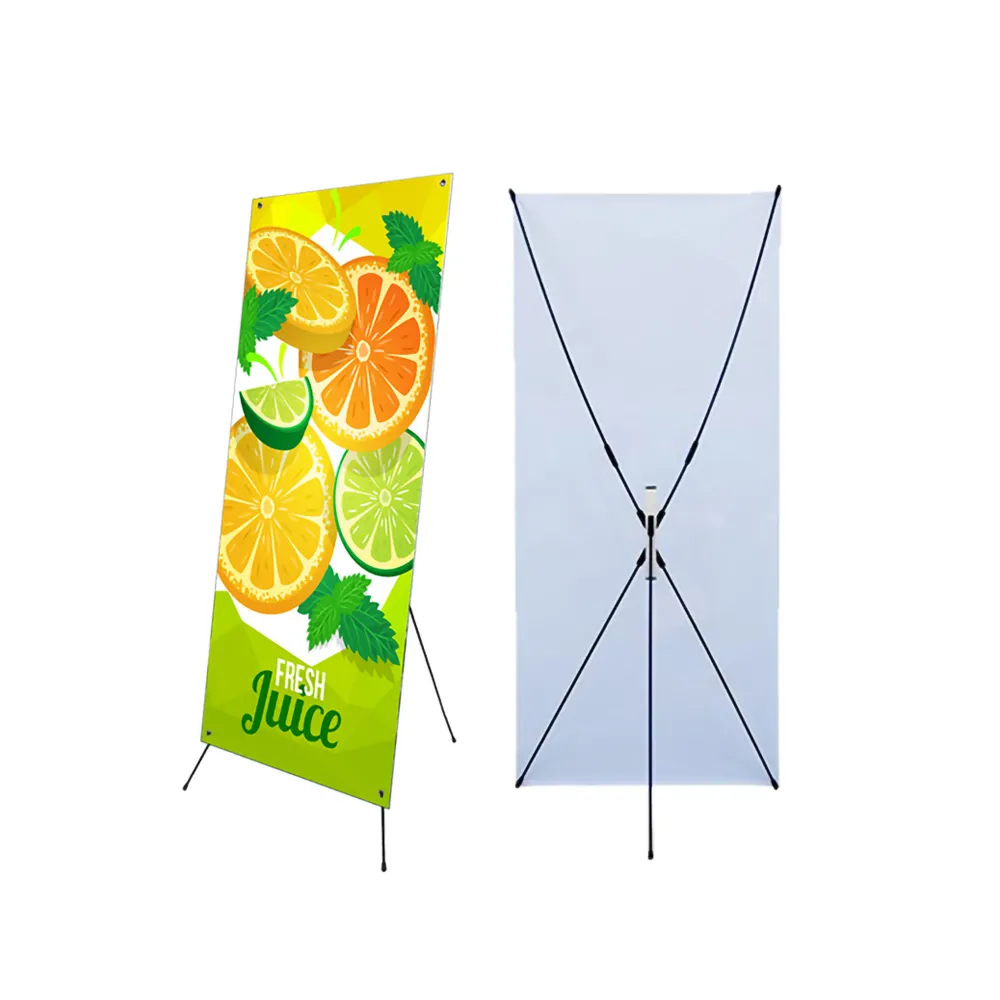 X Banner grande supporto economico PVC Banner con Pop Up pieghevole regolabile espositore