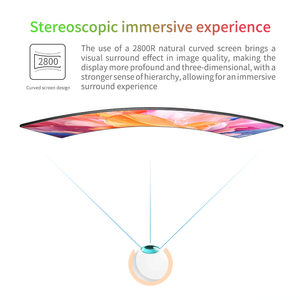 QLED Monitor 27 Inch <strong>1440P</strong> Resolution 24 Inch 32 Inch IPS <strong>Display</strong> With HD-MI USB VGA and DP Ports for Versatile Use - Product Image 4