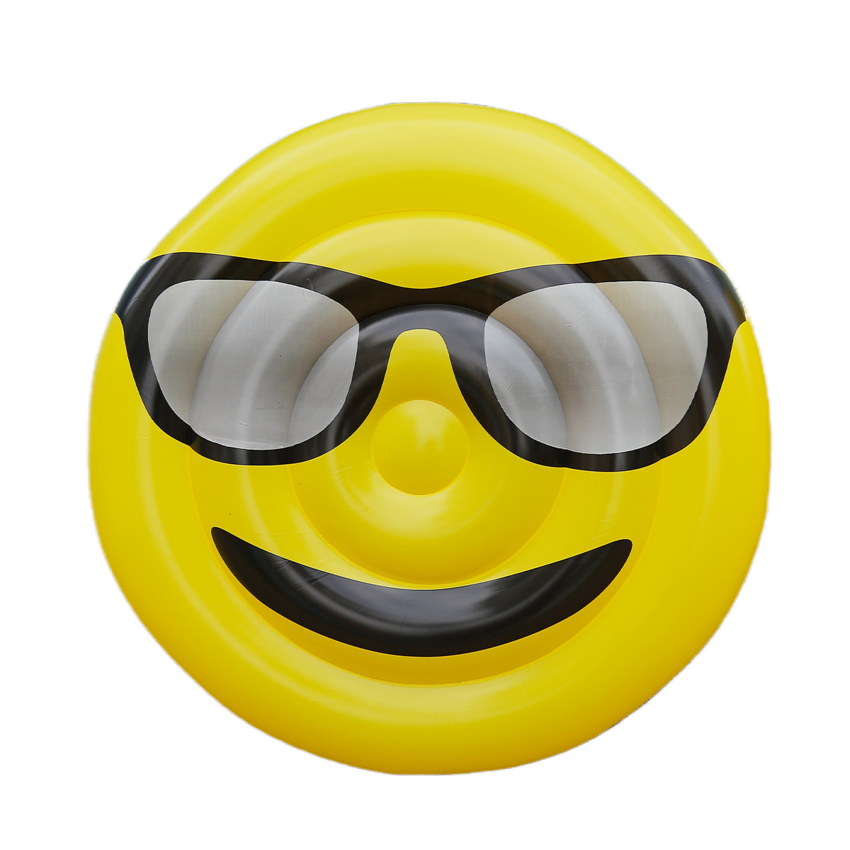 Panneau flottant visage souriant lunettes de soleil (150cm)