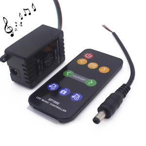 WS2812B WS2811 SP106E музыкальный полноцветный контроллер для Пиксельной световой полосы светодиодный музыкальный контроллер - Product Image 1