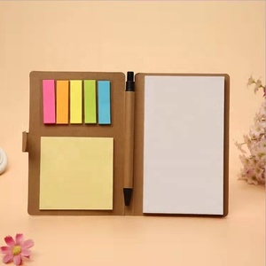 Cubierta frontal de papel Kraft, combinación de libreta, Tearables, notas adhesivas de Color con bolígrafo - Product Image 3