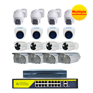 Gözetim ürünleri 16 kanal 4K PoE Bullet Dome PTZ 8MP kamera 16CH NVR kiti gözetim sistemi CCTV POE kamera sistemi - Product Image 1