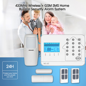 Tuya intelligente prodotto per la casa senza fili + GSM sistema di sicurezza di allarme con TFT Screen Touch Keypad con IOS & Android operazione - Product Image 5