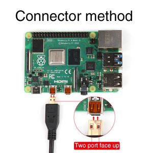 Cavo adattatore per cavo connettore di trasferimento dati Raspberry Pi 4B 1.5M 4K - Product Image 3