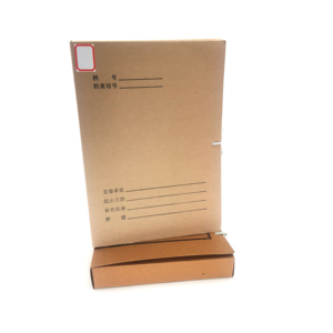Personalizado impreso documento A4 Kraft caja de papel de archivo de papel de embalaje de caja de almacenamiento - Product Image 2