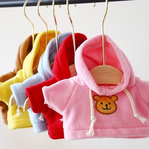 Hoddie ของเล่นตุ๊กตายัดไส้ทำจากผ้ากำมะหยี่พร้อมโลโก้แบบกำหนดเองสำหรับของเล่นตกแต่ง - Product Image 2