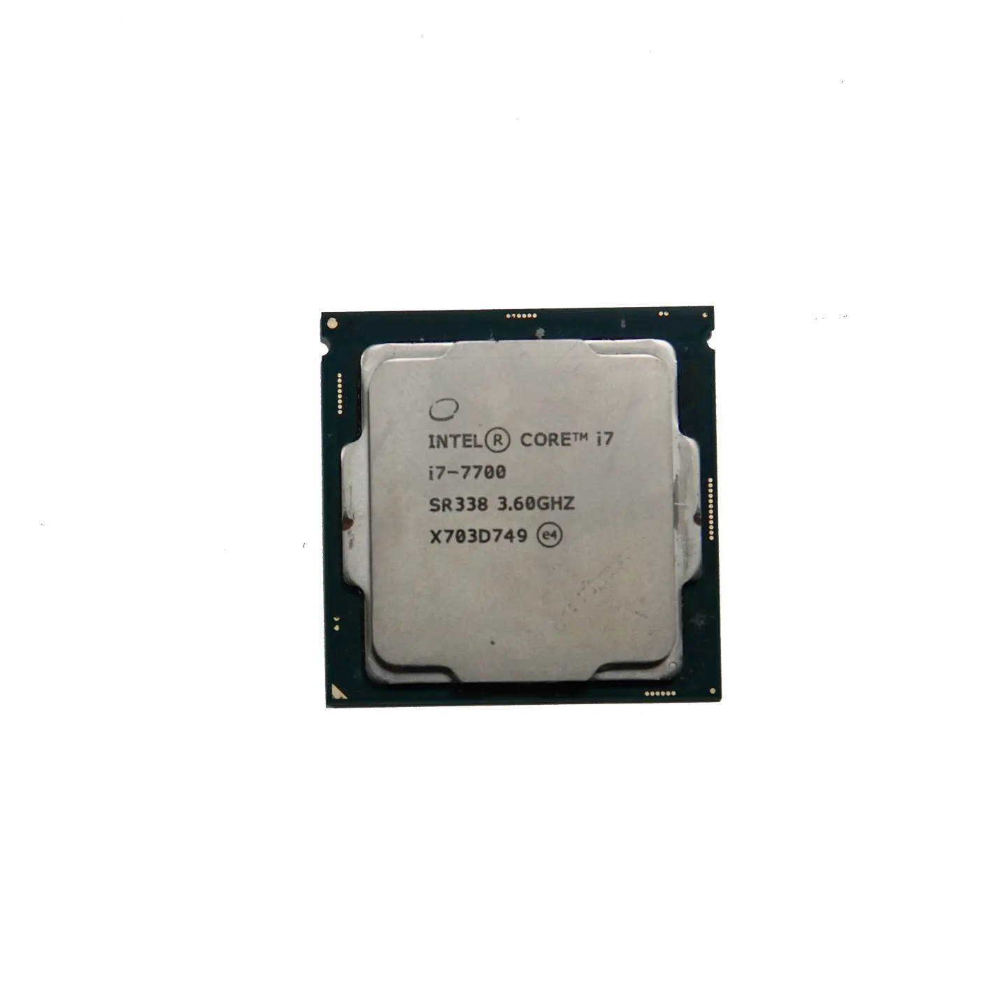 इंटेल कोर i7-7700 ट्रैक्टर-कोर उपयोग किए गए सीपीयू डेस्कटॉप 3.6GHz एलजीए 1151 65W 64GB प्रोसेसर