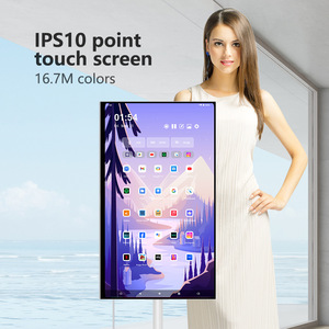 21.5/23.8/27/32 pollici portatile tv senza fili touch screen 4k smart screen con supporto android display lcd interattivo - Product Image 2