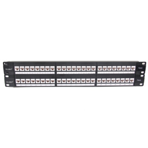 工厂原始设备制造商24 48端口接线板19英寸金属哑光UTP FTP rj45 6类5e空白接线板 - Product Image 2