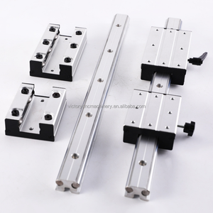 Deslizador de guía lineal de doble eje externo LGB6 de cuatro ruedas de aluminio, riel de guía de rodillo de doble eje con bloque deslizante para máquina CNC - Product Image 4