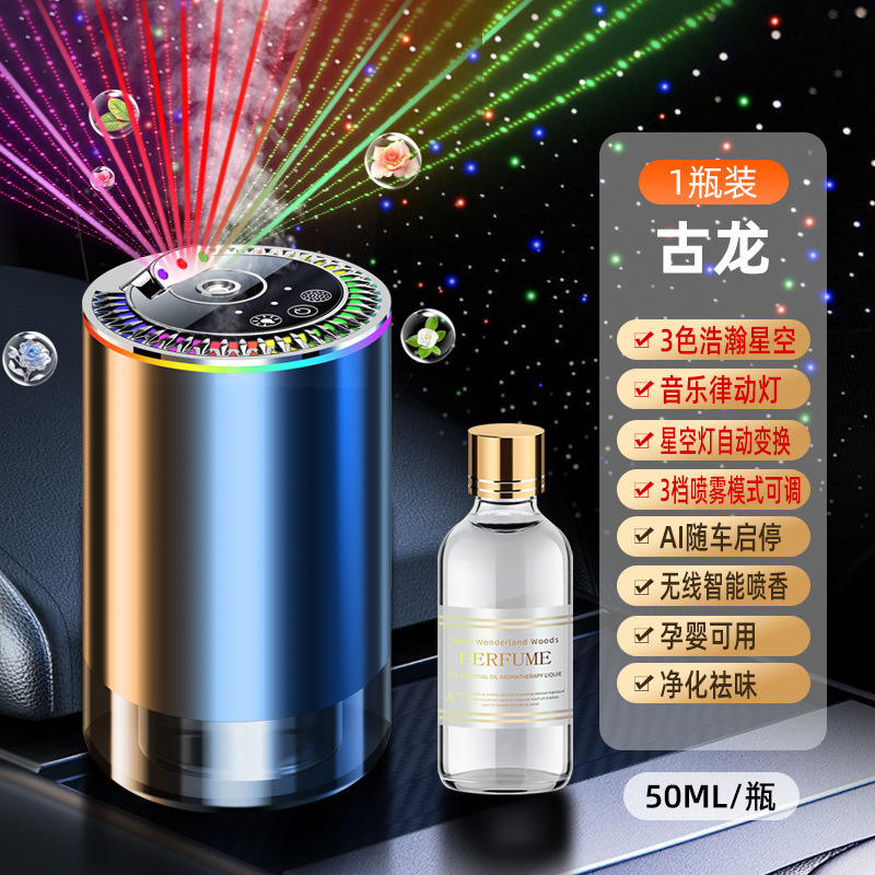 Three-color starry sky top aroma diffuser, cologne 50ML