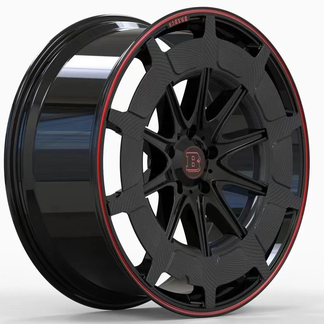 racing custom alloy forged wheels 21 22 23 24 inch wheels 5x130 5x112 carbon fiber cover for w463 brabus g63 g900 G550