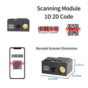 New Arrival 1 Million Pixel High Performance <strong>Barcode</strong> Scanner Engine <strong>Module</strong> With Compact Small Size - Product Image 2