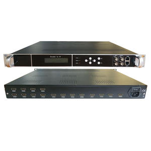 TV sinyal dönüşüm İnternet 24 kanal kodlayıcı HD IP ASI otel kablo TV sistemi ön uç ekipman IPTV kodlayıcı - Product Image 2