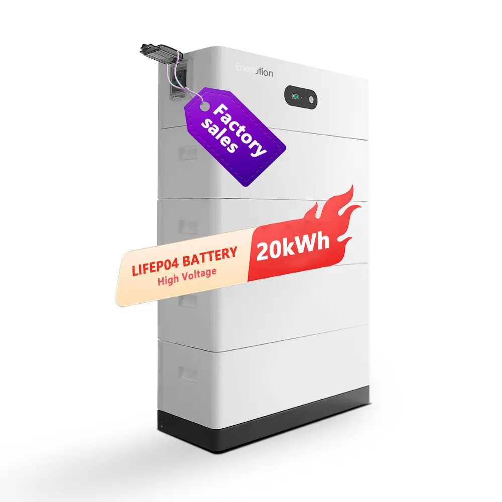 10kwh 15kwh 20kwh Zonne-Energie Batterijen Voor Thuis 200V 300V Voor Commerciële Batterij Opslag