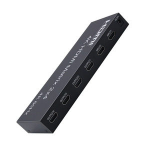 SOFLY 4K 2x4 <strong>HDMI</strong> <strong>Matrix</strong> <strong>2</strong> in <strong>4</strong> out with <strong>4</strong> audio <strong>output</strong> V2.0 <strong>hdmi</strong> <strong>matrix</strong> 2x4 - Product Image 3