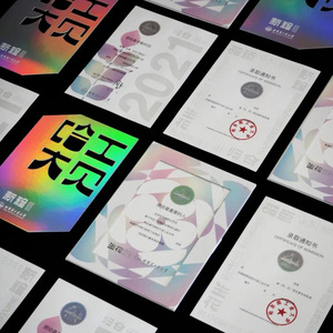 Personal isierter Zertifikats drucks ervice mit Wasser zeichens icherheit für Anti-Grad-Zertifikate auf Premium-Kunstdruck papier