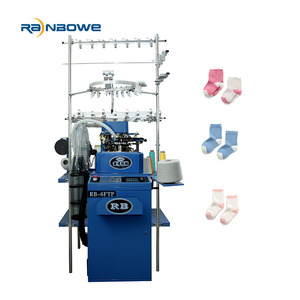 La macchina per maglieria a calza computerizzata RB 6FTP completamente automatica rende tutti i tipi di calze con componente del motore centrale