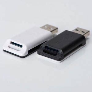 Cantell günstigen Preis OEM TF Mini SD Kartenleser USB 2.0 Mit Deckel adapter Speicher kartenleser - Product Image 3