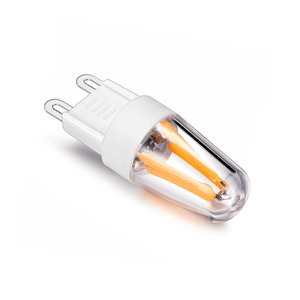 2025หลอดไฟ LED G9 3วัตต์4เส้นโคมไฟ LED CE ROHS มีดัชนีสีสูง120โวลต์230โวลต์หรี่แสงได้ G9ดีไซน์ล่าสุด