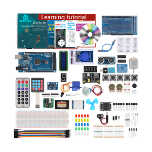 MEGA süper başlangıç kiti 2560 Breadboard / Step Motor / SG90 Servo / 1602 LCD / jumper tel/öğretici - Product Image 1