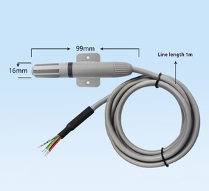 Sensor de temperatura Modbus Refrigerador aire acondicionado sonda de temperatura conducto de aire sensor de temperatura y humedad digital - Product Image 5