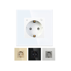 Toma de corriente inteligente Enchufe Wifi Tuya Toma de vidrio multifunción - Product Image 6