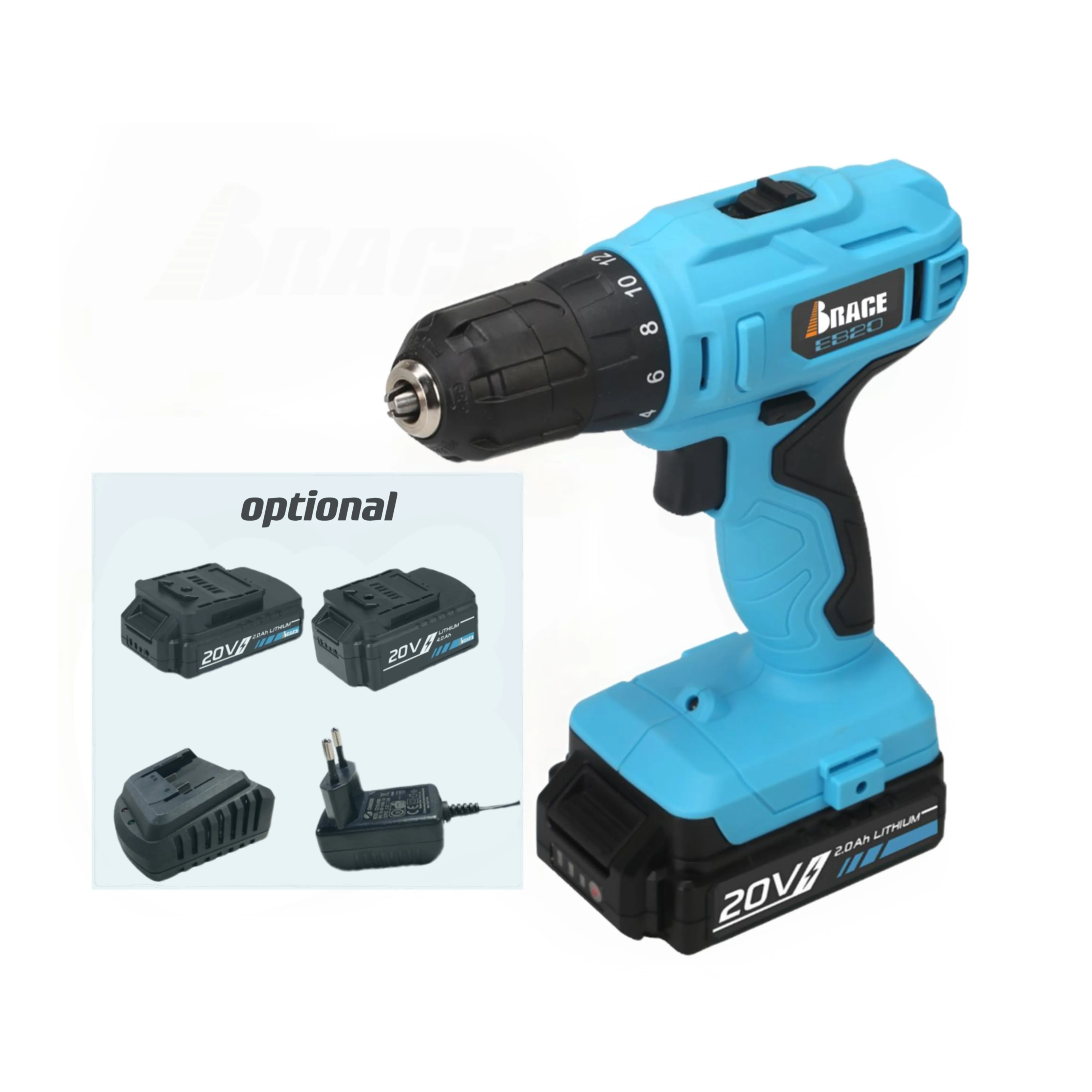 Batteries Cordless Drill Cordless Drill Machine 20V Battery Replacement Impact Drill Cordless