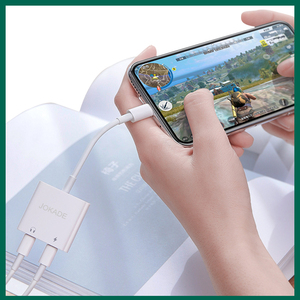 JOKADE Popular 3.5mm Portable Line Control Type-C <strong>4</strong> in <strong>1</strong> <strong>Audio</strong> Converter for Listening to Songs/Charging/Wire Control/Calling - Product Image 6
