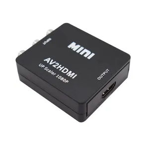 HD 1080P RCA AV a convertidor de adaptador compuesto compatible AV2 Cable de audio y video CVBS Adaptador AV con cable USB - Product Image 3
