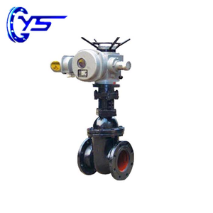 Z941H-16C/Z941H-25C/Z941H-40C/Z941H-63C/PN16不锈钢圆盘WCB电动Cuniform闸阀带电动执行器平台 - Product Image 2