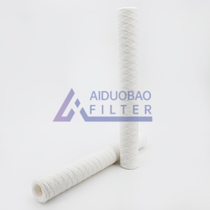 Elemento de filtro de agua de 10 micras de sedimento de cuerda de herida industrial para filtro de ósmosis inversa 10 micras 20 pulgadas - Product Image 2