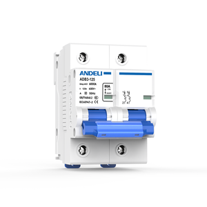 מפסק מעגל מיניאטורי ADB3-125-80A 100a dc 125a dc <span class=keywords><strong>2p</strong></span> dc sin הרכבה 100% חדש"