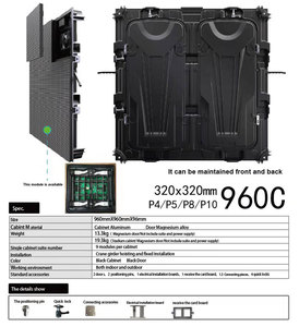 Stadion Iklan SuperMarket Kecerahan Tinggi Layar LED Penuh Warna Layar Led Tahan Air Dalam Ruangan Luar Ruangan - Product Image 5