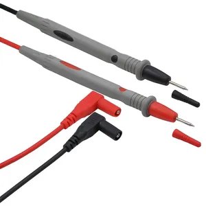 1 çift evrensel prob testi dijital multimetre için Pin talepleri iğne ucu metre çok metre Test kurşun prob tel kalem kablosu 20A - Product Image 5