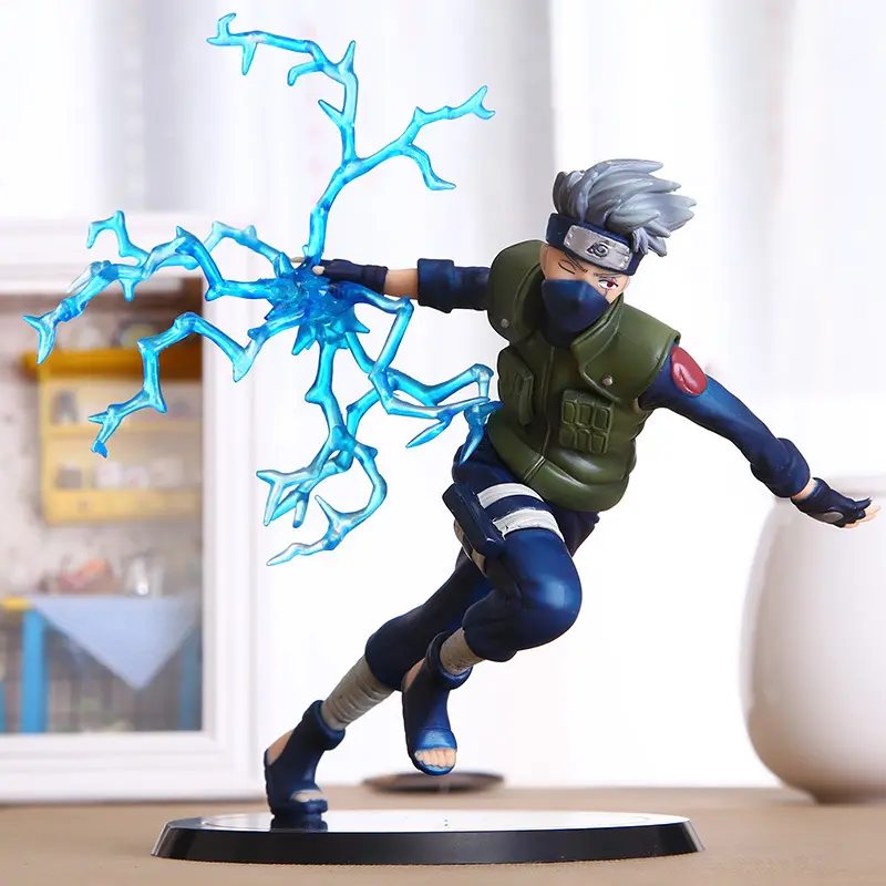 Tokoh aksi Anime grosir mainan PVC Kakashi dan Nara Shikamaru figur Aksi