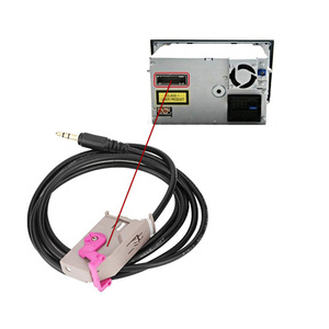 32 Pin to 3.5MM <strong>Audio</strong> Cable AUX Interface Car CD Player MP3 <strong>Input</strong> for AUX Cable for Audi A3 A4 A6 A8 TT R8 RNS-E Head Unit - Product Image 6