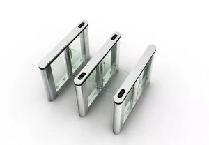 Hochs ichere optische RFID-Gesichts erkennung Fußgänger zugangs kontrolle Swing Turns tile Barrier Speed Gate System für Hotels - Product Image 4
