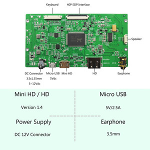 HD-MI LCD-Platine RTD2556T Chipn für 9,7 Zoll 2048x1536 LP097QX1 LTL097QL01 HQ097QX1 LQ097L1JY02Z arbeiten mit Raspberry Pi /PiCade - Product Image 2