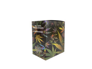 Caja maestra de papel plateado con impresión UV de barra de chocolate de alimentos personalizada cajas de exhibición de encimera de cartón - Product Image 3