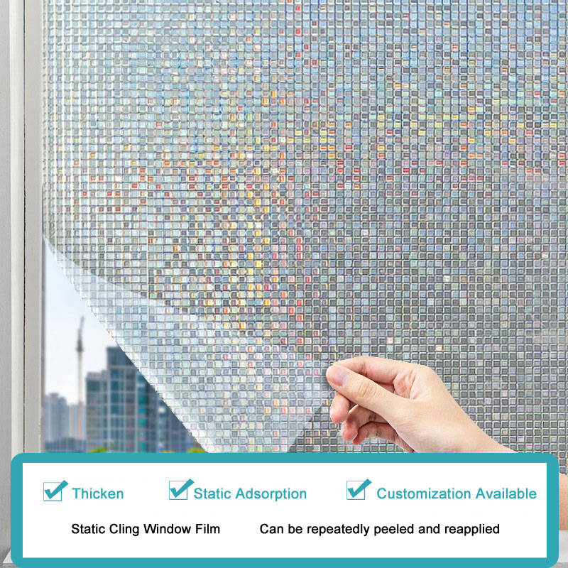 Autocollant de verre de confidentialité Mini Mosaïque, largeur 50cm * longueur 2m
