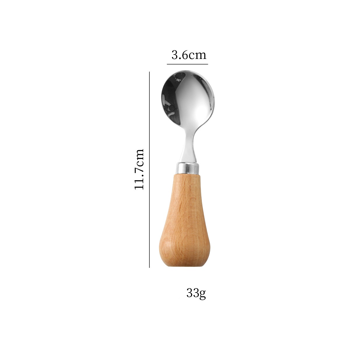 Short wooden handle---B