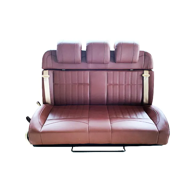 Sedile di lusso in pelle RV regolabile reclinabile capovolto con comodo modello di furgone per roulotte