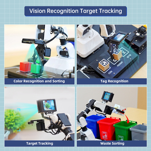 Hiwonder AiArm AI Vision Microbit Scratch Python Robot de programación STEM Kits robóticos de aprendizaje para demostración educativa - Product Image 2